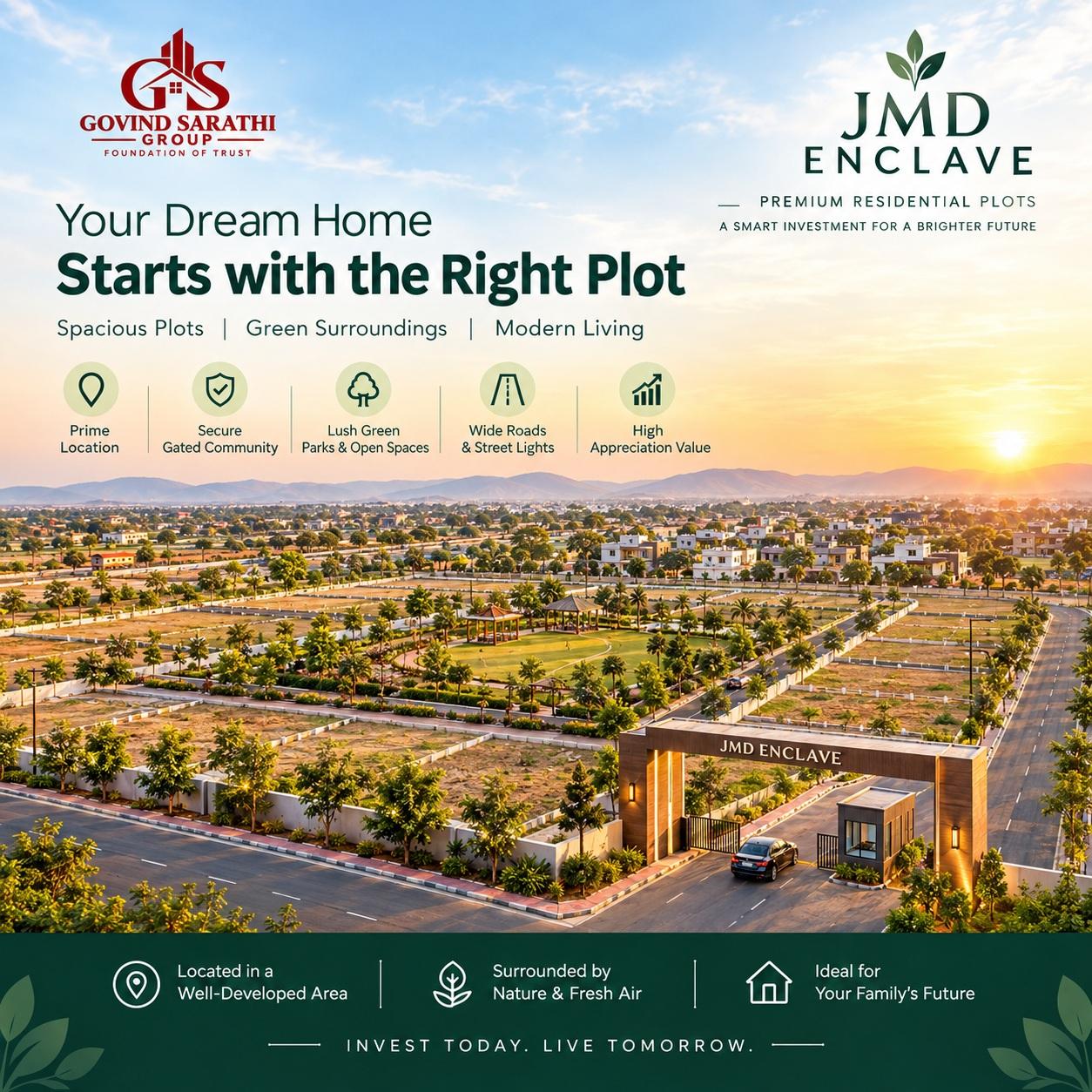 Hillscape — The Mountain Life · 31 Estates, One Escape · Manpura, Delhi–Jaipur–Ajmer Highway